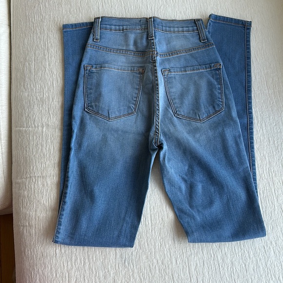 High Rise Waisted Skinny Leg Jean - Picture 3 of 4